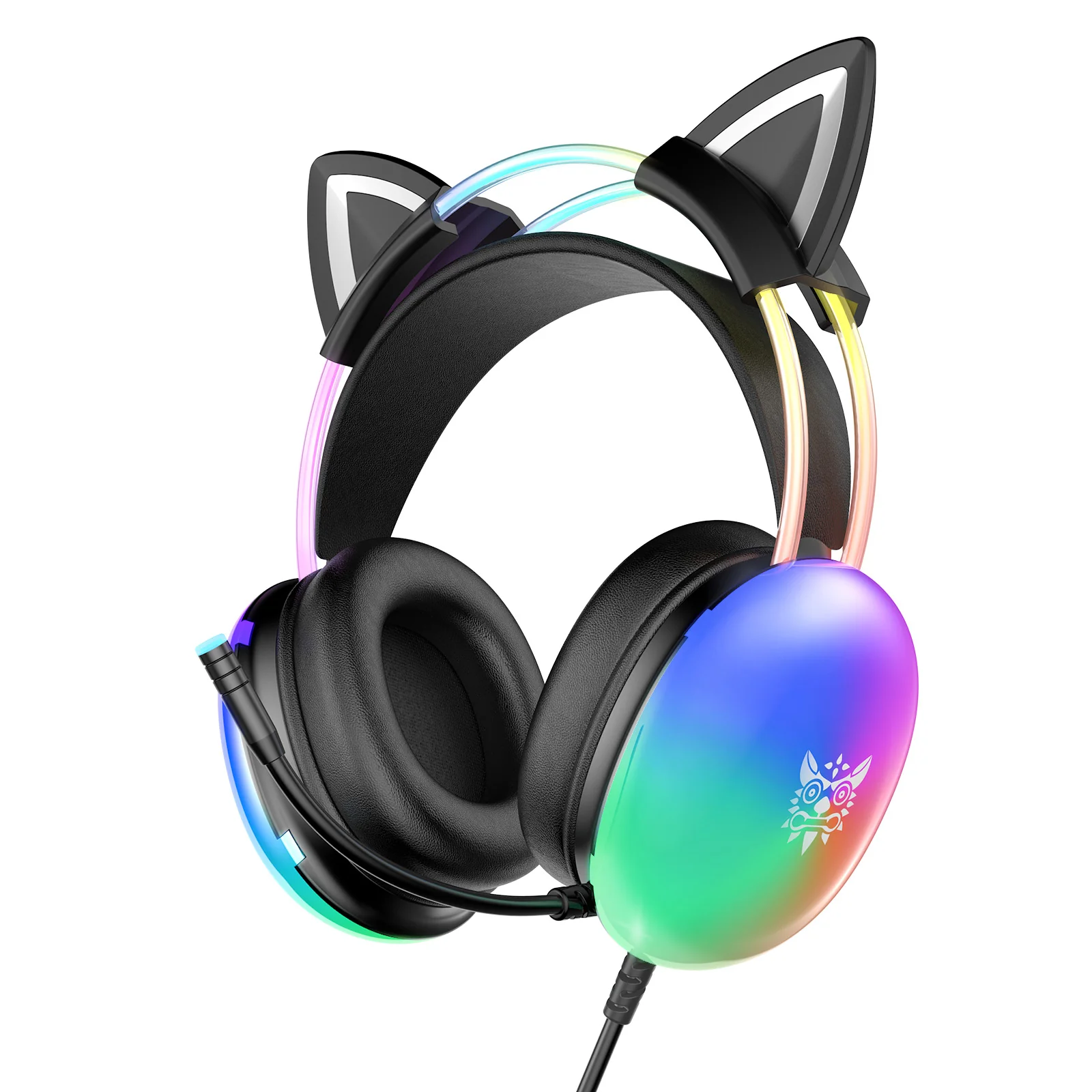 ONIKUMA X25 Cat Ear  RGB Gaming Headset - Image 11