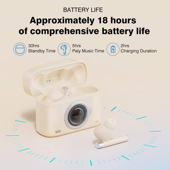 ONIKUMA T18 New In-Ear Bluetooth Earphones,  Retro Style Reinvention & Innovation Sports Gaming Headset - Image 6